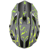 O'Neal 1SRS Helmet SPLASH gray/neon yellow