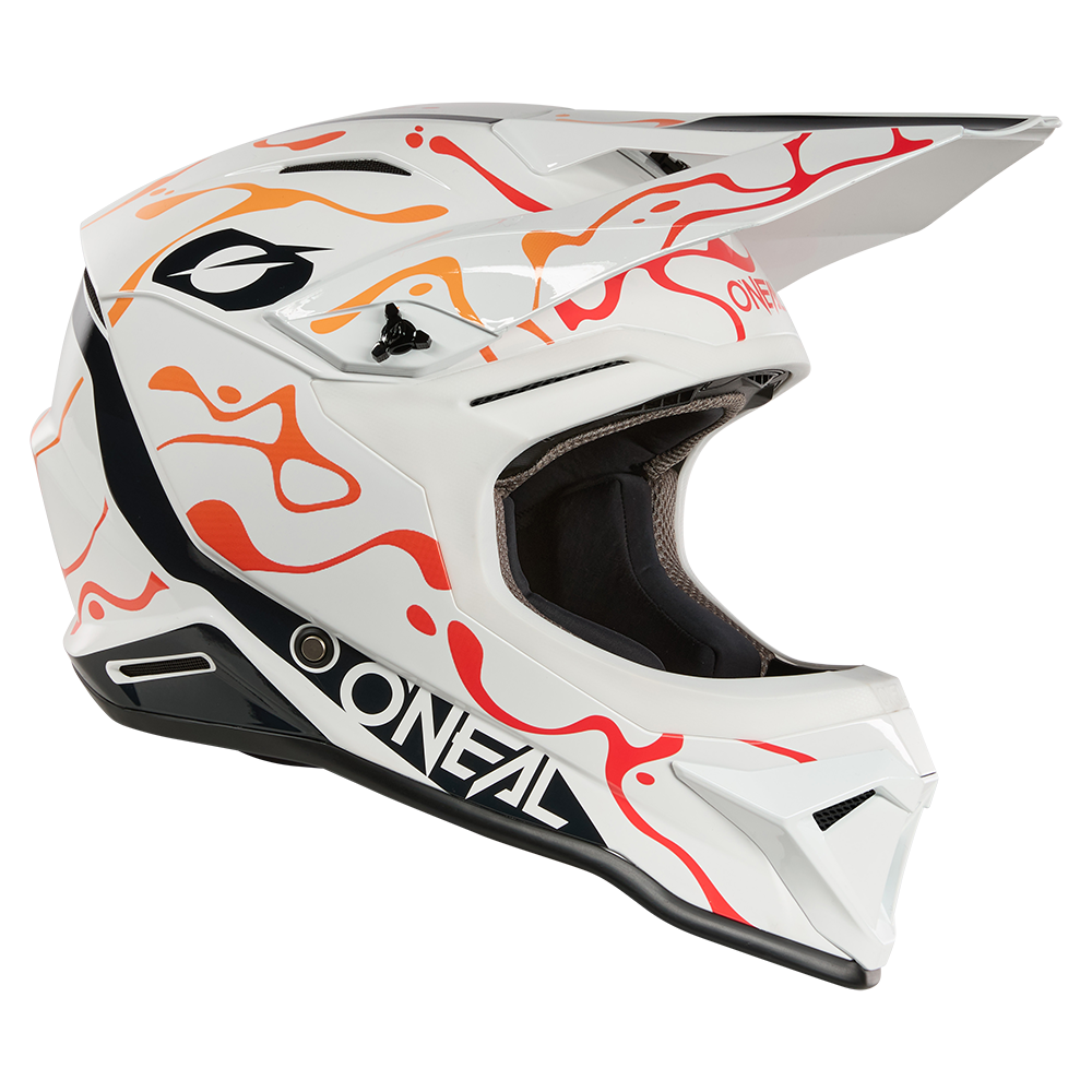 O'Neal 1SRS Helmet SPLASH white/orange