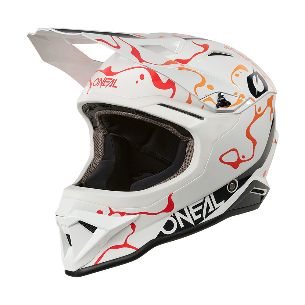 O'Neal 1SRS Helmet SPLASH white/orange