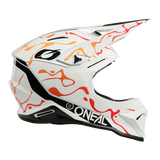 O'Neal 1SRS Helmet SPLASH white/orange