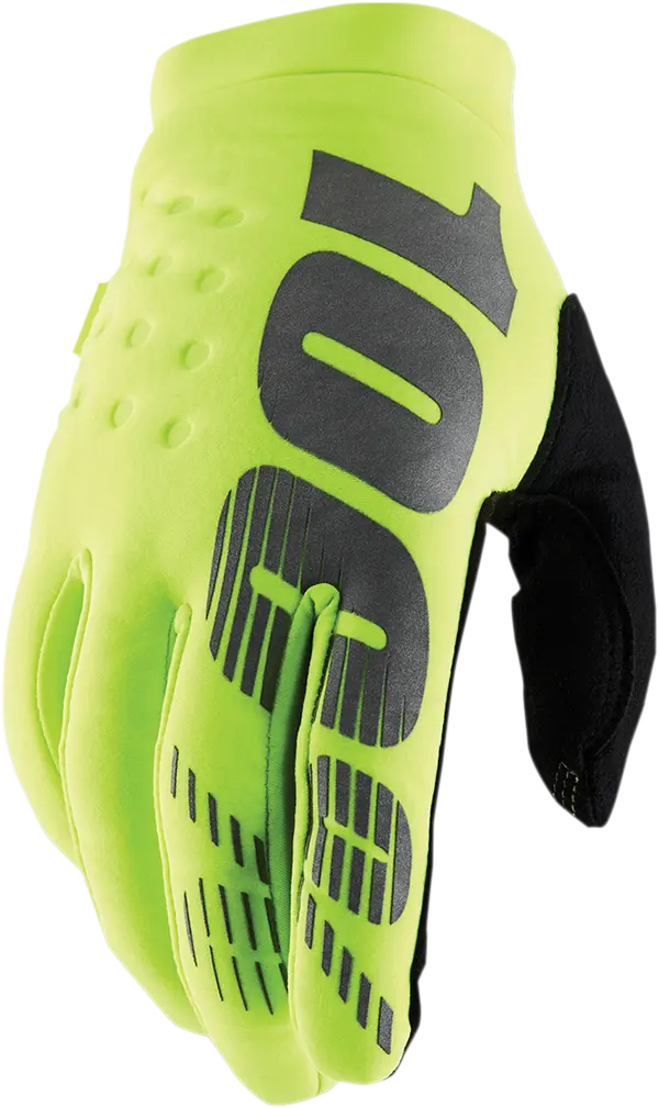 BRISKER Youth Gloves Fluo