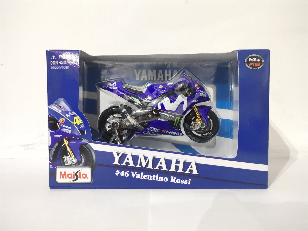 Maisto Toys 1:18 MovieStar Yamaha Valentino Rossi Toy Model