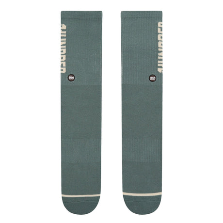 100 Moss Crew Sock