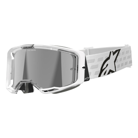 GOGGLE VISION 8 CORP WHT MIRRO Alpinestars motocross kit