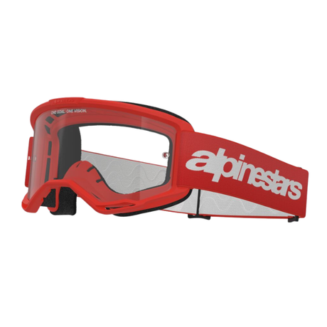 GOGGLE VISION 3 WORDMARK RED C Alpinestars motocross kit