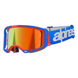 GOGGLE VISION 8 WORDMARK BL/OR Alpinestars motocross kit