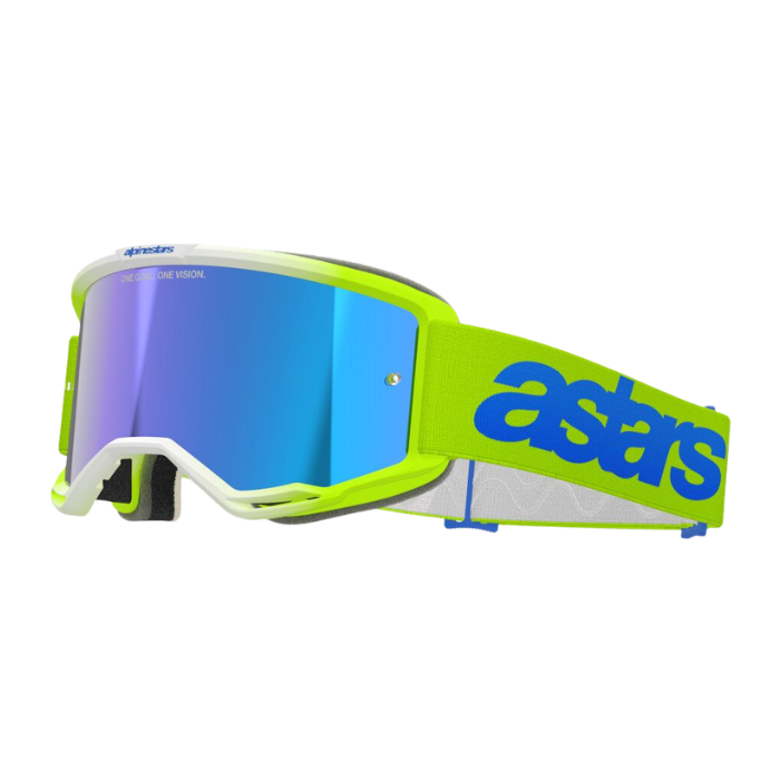 GOGGLE VISION 5 BLAZE YLW/BL M Alpinestars motocross kit