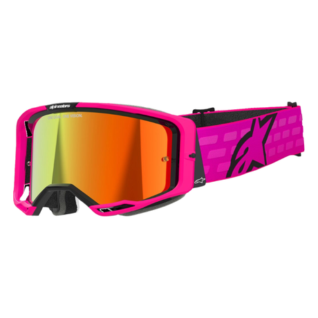 GOGGLE VISION 8 CORP PINK MIRR Alpinestars motocross kit