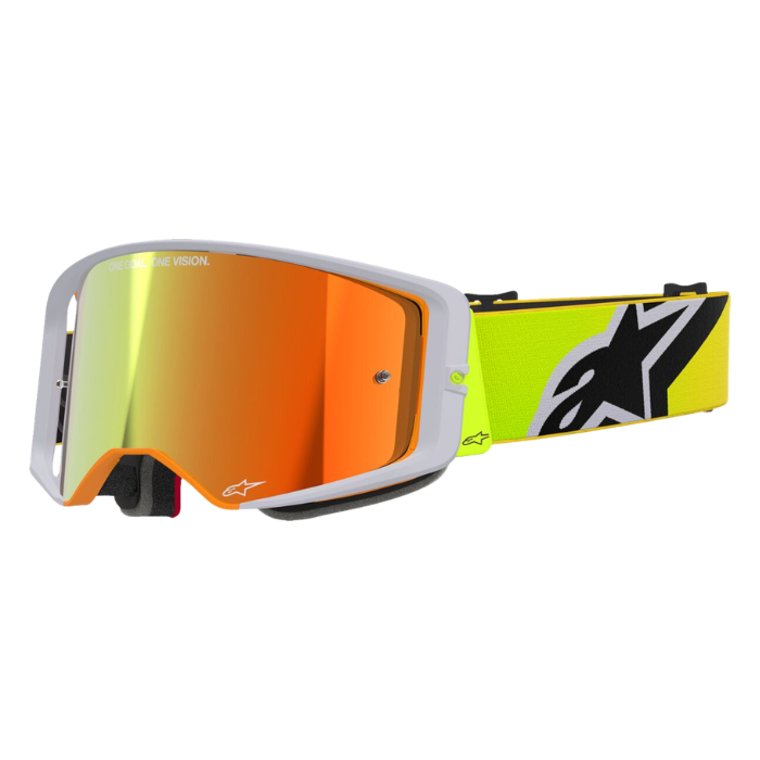 GOGGLE SUPERTECH CORP YLW/GREY Alpinestars motocross kit