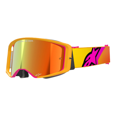 GOGGLE SUPERTECH CORP YLW/PNK Alpinestars motocross kit