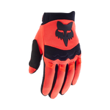 Fox Youth Dirtpaw Gloves Fluorescent Orange