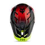 Fox V3 Revise Helmet Red/Yellow