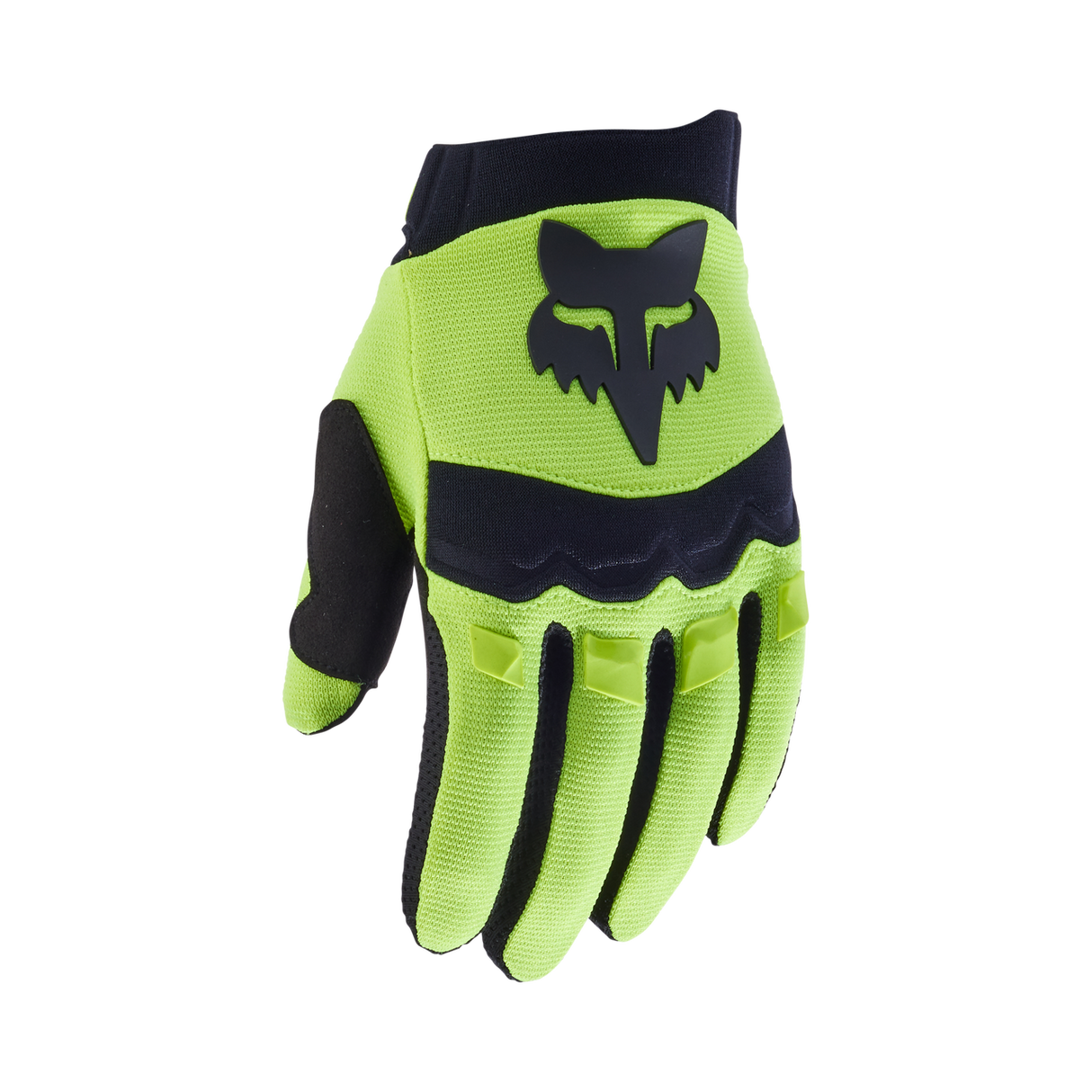 Fox Youth Dirtpaw Gloves Fluorescent Yellow
