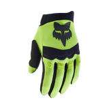 Fox Youth Dirtpaw Gloves Fluorescent Yellow