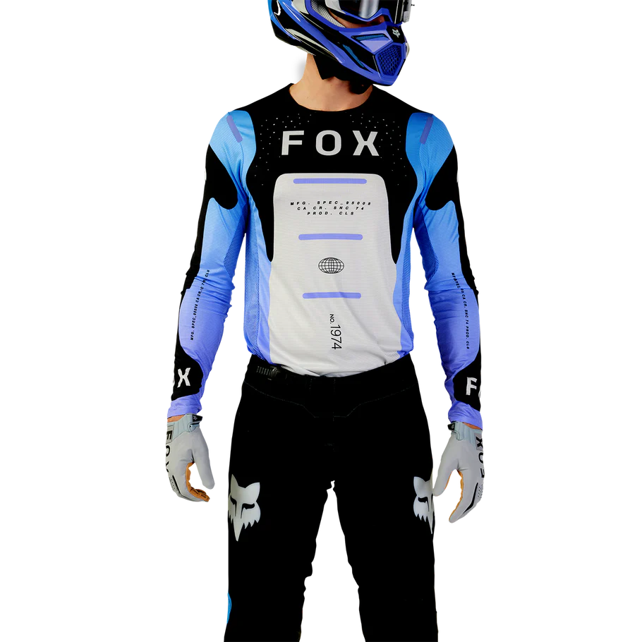 FOX FLEXAIR MAGNETIC BLACK/PURPLE KIT COMBO