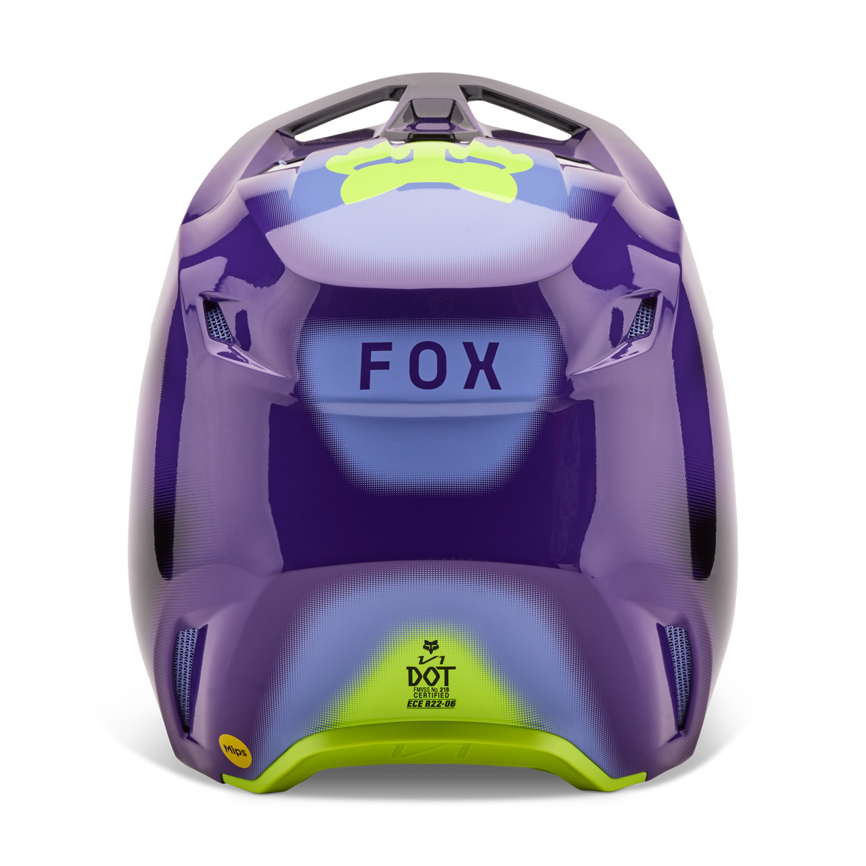 Fox V1 Interfere Helmet Black/Blue