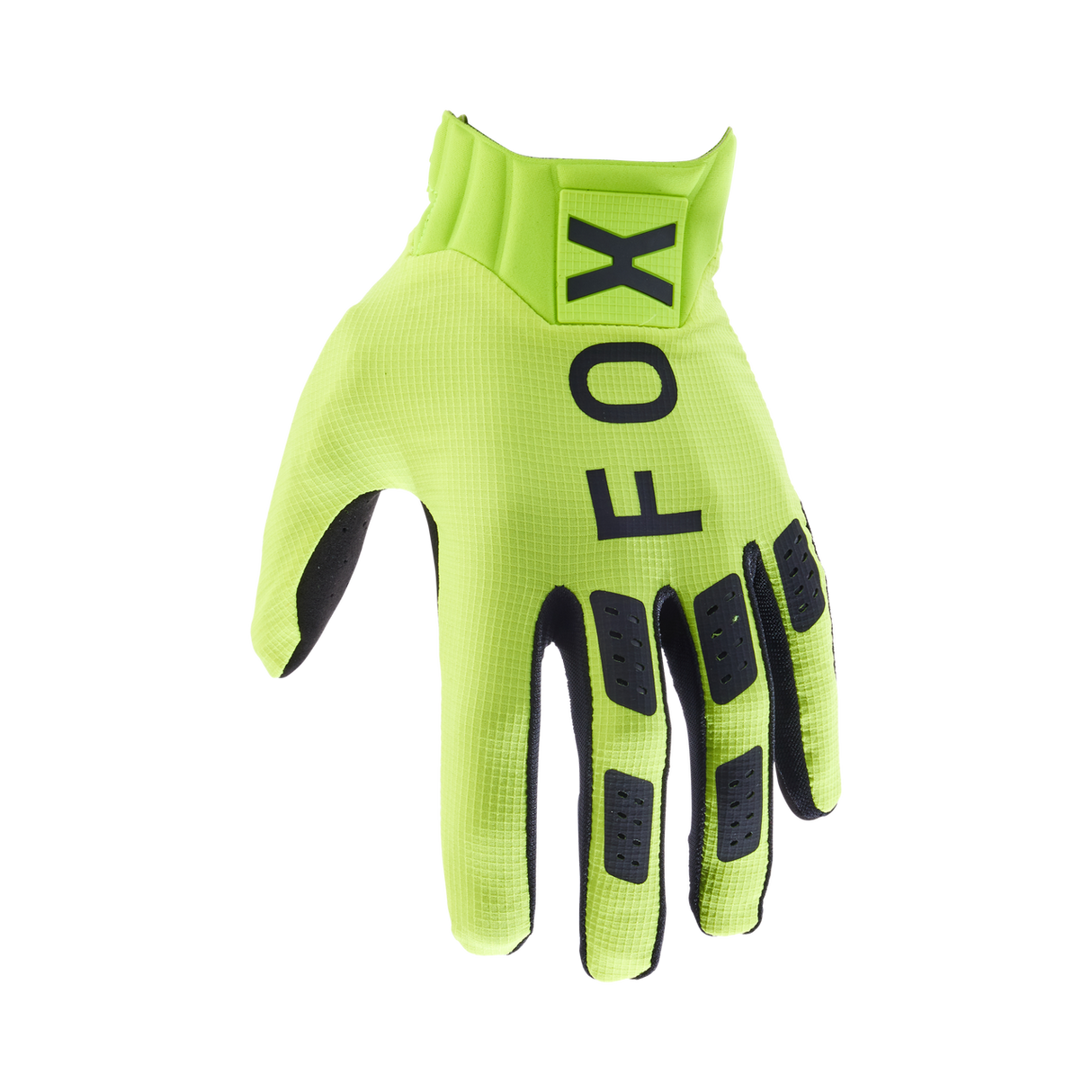 Fox Flexair Gloves Fluorescent Yellow