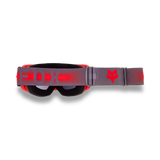 Fox Main Interfere Smoke Lens Goggles Fluorescent Red