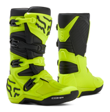 Fox Youth Comp Boots Fluorescent Yellow