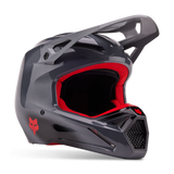 Fox V1 Interfere Helmet Grey/Red