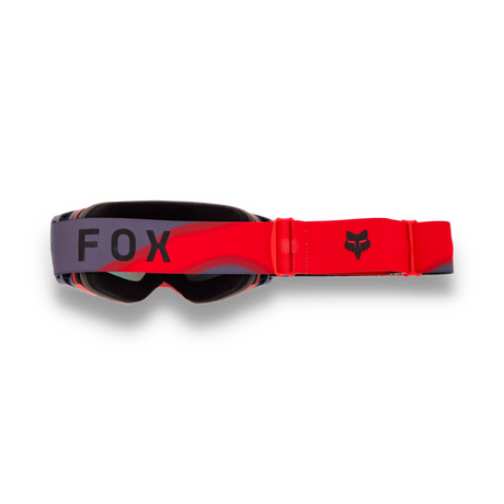 Fox Vue Volatile Mirrored Lens Goggles Fluorescent Red