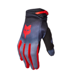 Fox Youth 180 Interfere Gloves Grey/Red