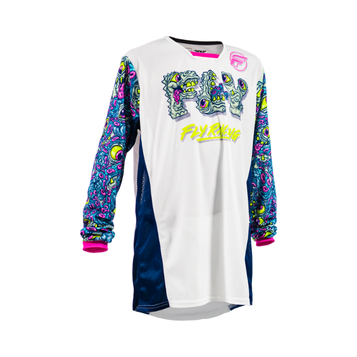 Youth Kinetic Mesh Mutant 2026 Kit Combo - White/Blue/Multi