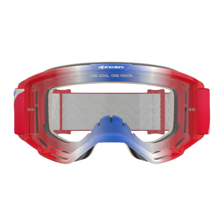 GOGGLE VISION 5 CORP RED/WT/BL