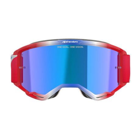 GOGGLE VISION 5 CORP RED/WT/BL
