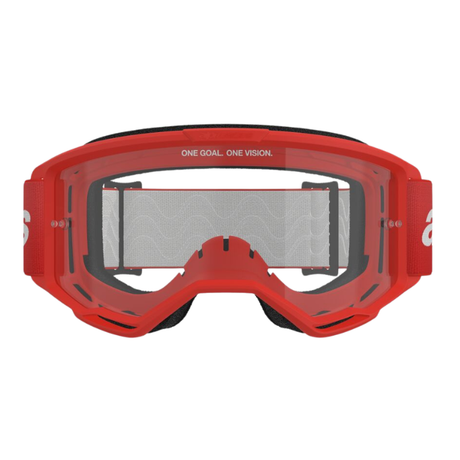 GOGGLE VISION 3 WORDMARK RED C