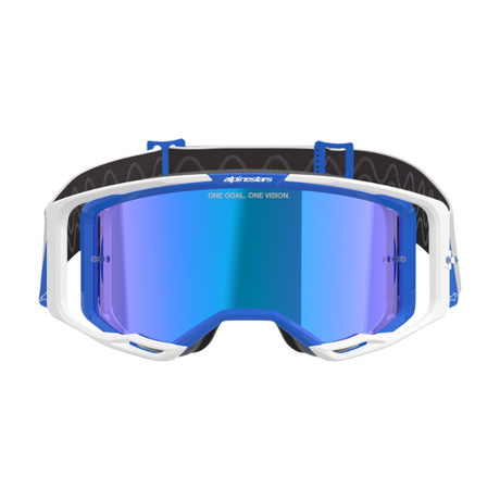 GOGGLE VISION 8 CORP BL/WT MIR
