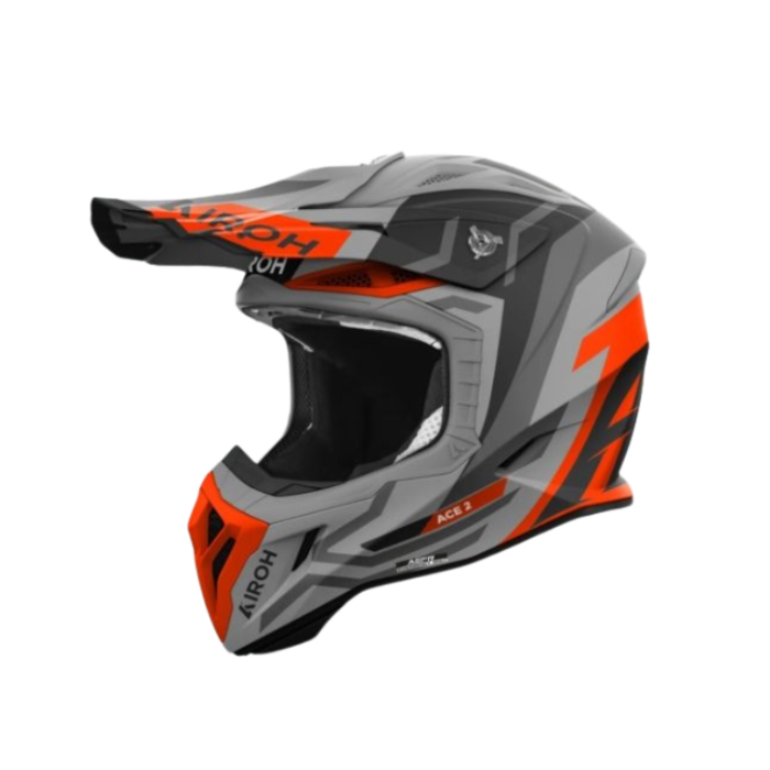 Airoh Aviator Ace 2 Ground Orange Matt MX Adult Helmet