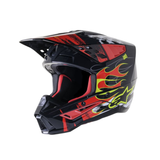 HELMET SM5 RASH DARK GRAY/BRIGHT RED