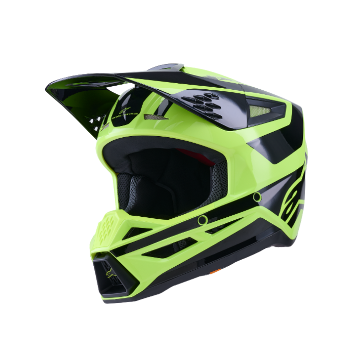 SM3 HEAT HELMET ECE06 - YELLOW FLUO/BLACK