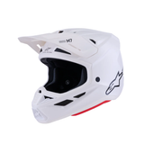 SM7 SOLID HELMET ECE06 - WHITE