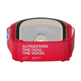 GOGGLE VISION 5 CORP RED/WT/BL