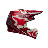 BELL MX 2024 MOTO-9S FLEX ADULT FERRANDIS MERCHANT RED SILVER HELMET