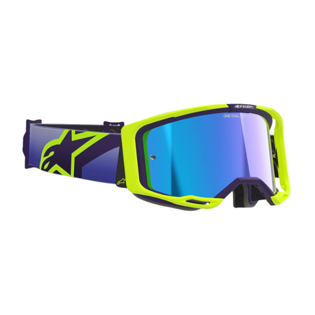 GOGGLE VISION 8 CORP PRP/YLWPN Alpinestars motocross kit
