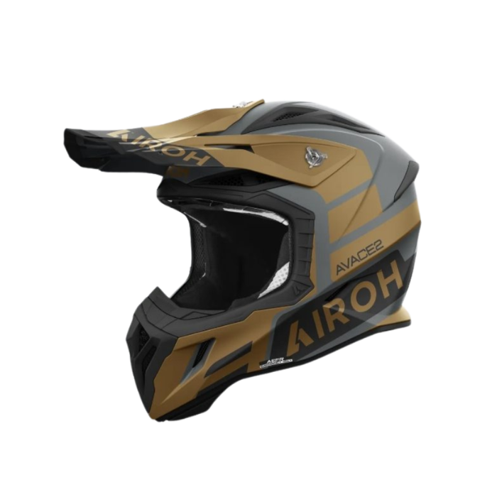 Airoh Aviator Ace 2 Sake Gold Matt MX Adult Helmet