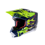 HELMET SM5 RASH NIGHT NAVY/YELLOW FLUO