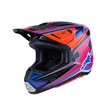 SM7 FUSE HELMET ECE06 - BLUE/PURPLE/PINK