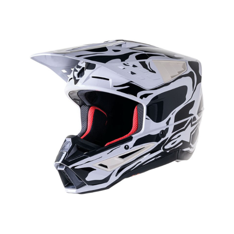 HELMET SM5 MINE COOL GRAY/DARK GRAY Alpinestars motocross kit