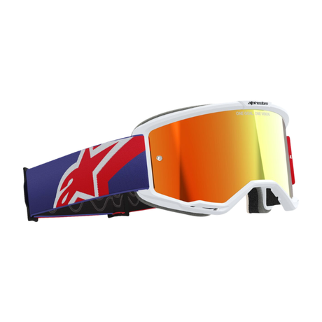GOGGLE VISION 5 CORP RED/PURP/ Alpinestars motocross kit