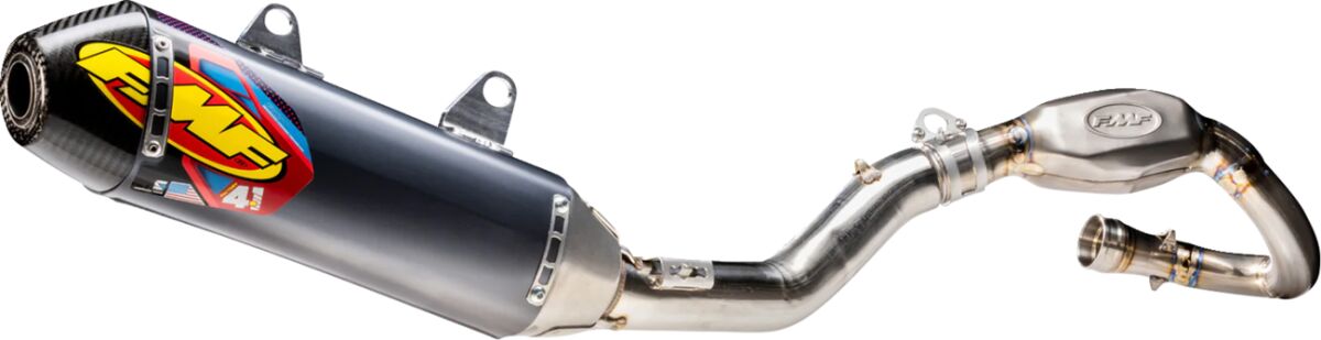 FMF EXHAUST ALUM 4.1 RCT CARBON CA motocross exhaust performance