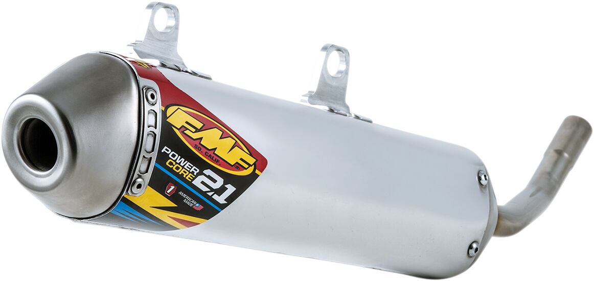 FMF MUFFLER P-CORE 2.1 ALUM motocross exhaust performance