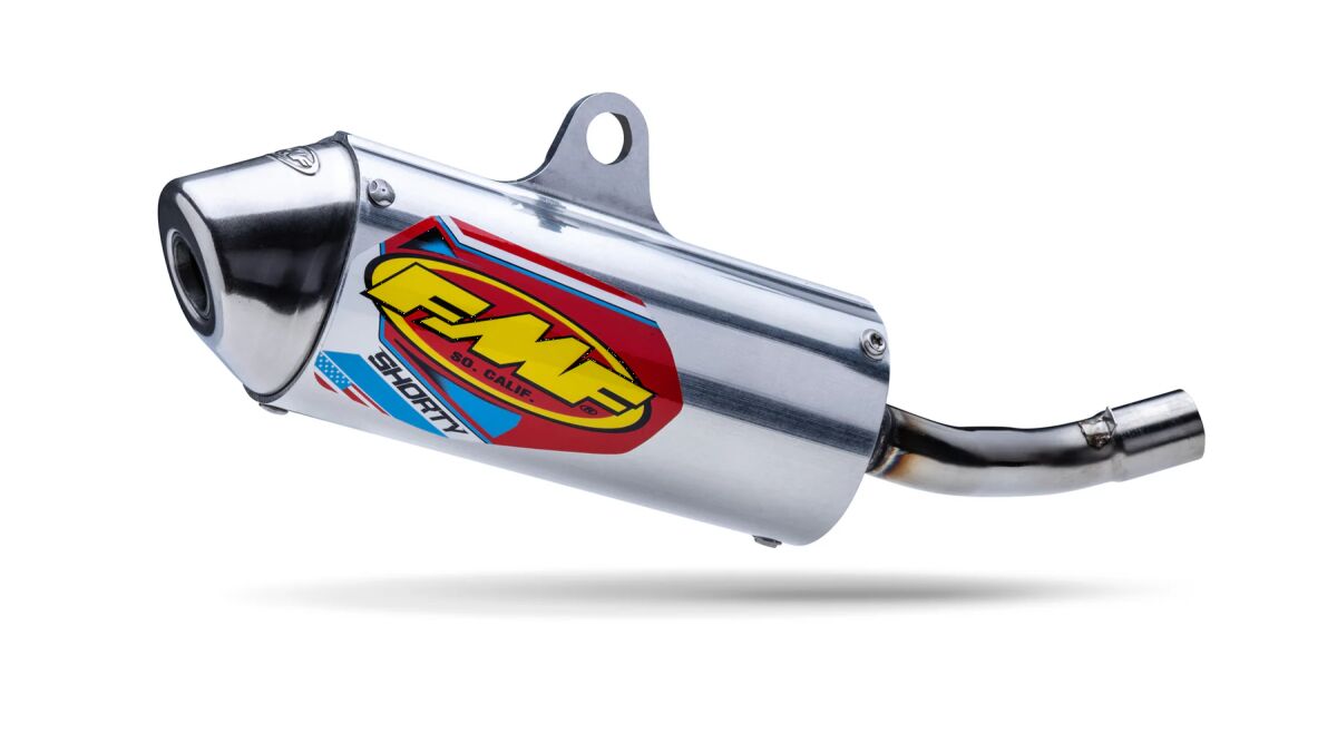FMF PCORE 2 SHRT SIL KTM SX125/150 motocross exhaust performance