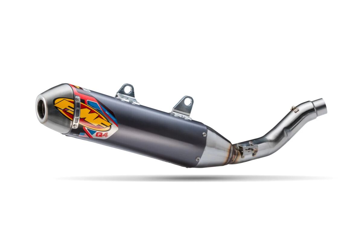 FMF MUFFLER HEX Q4 S/A WRF250 motocross exhaust performance