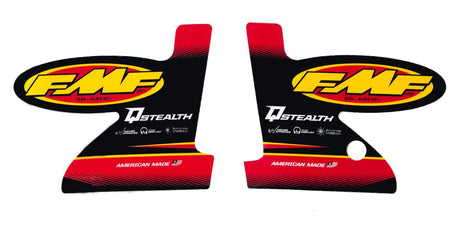 FMF Q STEALTH DECAL REPL motocross exhaust performance