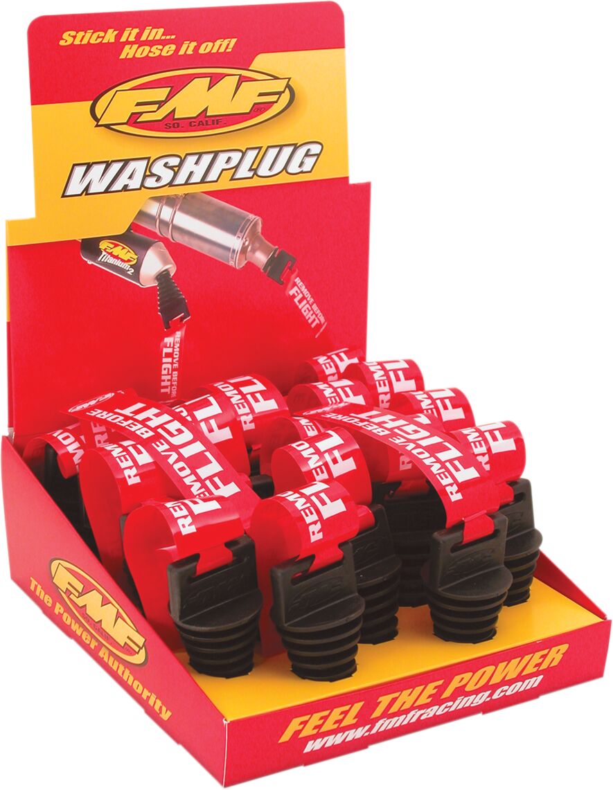 FMF WASH PLUG W/DISPLAY 20PK motocross exhaust performance
