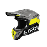 Airoh Aviator Ace 2 Fury Yellow Gloss MX Adult Helmet